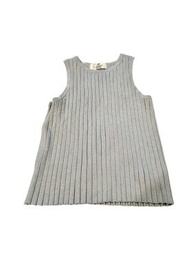 H&M Ribbed Knit Tank Top - Blue - Kids